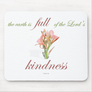 Scripture, Psalm 33, Lord's Kindness, Lily Muismat