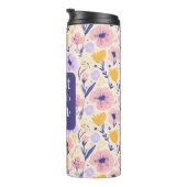 Scripture Thermal Tumbler Floral Design Thermosbeker (Geroteerd rechts)