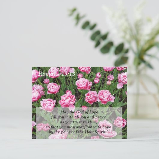 Scriptverwerking en geheugenkaart briefkaart (Staand voorkant)