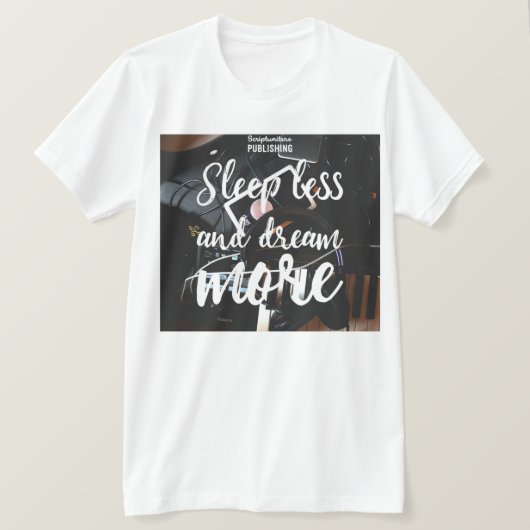 Scriptwriters die Dream Minder Tshirt publiceren (Design voorkant)