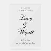 Scripty noir et blanc - Signe Mariage (Recto)