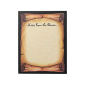 Scroll Border Notitieblok (Gedraaid)