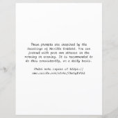 Scroll, ik ben, ik voel, ik weet het, gevoerd dagb (Achterkant)