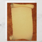 Scroll Letterhead (Voorkant / Achterkant)