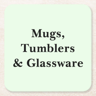 Scroll naar beneden om deze mokken tumblers glaswe vierkante kartonnen onderzetter