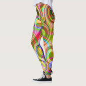 Scroll Pastel geometrisch abstract  Leggings (Links)