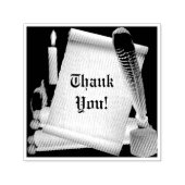 Scroll Zelfinktende Stempel (Design)