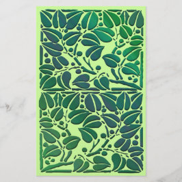 scrollen bladeren scrapbook papier