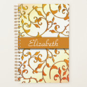 Scrollend verroest planner (Voorkant)