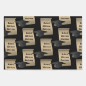 Scrolls personnalisées Papier d'enveloppement de g (Devant)