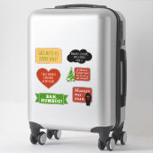 Scrooge A Christmas Carol Citations Sticker Pack (Sur valise)