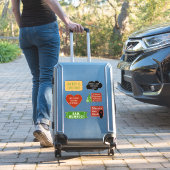 Scrooge A Kerstcarol citeert Sticker Pack (Koffer Insitu)