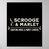 Scrooge And Marley Counting House Ens Poster (Voorkant)
