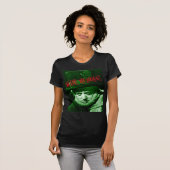 Scrooge Bah Humbug Christmas T-Shirt Design (Devant entier)