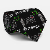SCROOGE kerstcadeau Stropdas (Opgerold)