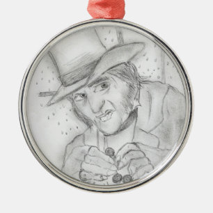 Scrooge Metalen Ornament