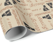 Scrooge was een conservatieve cadeaupapier (Rol Hoek)