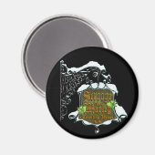 ScroogeHauntedSign Magneet (Voorkant / Achterkant)