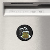 ScroogeHauntedSign Magneet (Insitu (Vaatwasser))