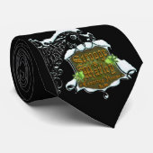 ScroogeHauntedSign Stropdas (Opgerold)