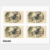 Scrooge's Troisième Autocollant Visiteur (Feuille)