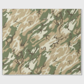Scrub Camo Cadeaupapier (Vlak)
