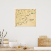 Scrub Grass Township Poster (Keuken)