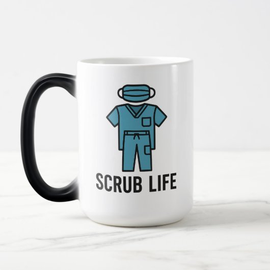 Scrub Life-Mok Magische Mok (Links)