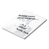 Scrub Tech Notitieblok (Gedraaid)