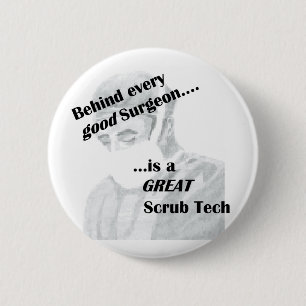 Scrub Tech Ronde Button 5,7 Cm