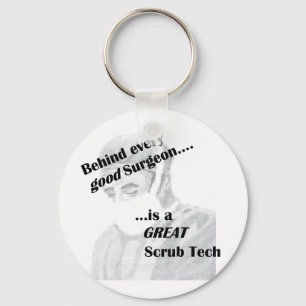 Scrub Tech Sleutelhanger