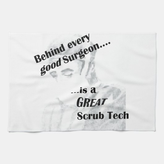 Scrub Tech Theedoek (Horizontaal)