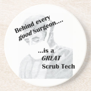 Scrub Tech Zandsteen Onderzetter