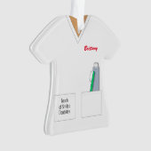 Scrubs Dental Assistant Dentist Professional Ornament (voorkant)