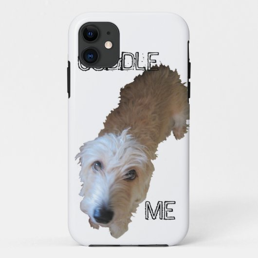 Scruffy Dog "CUDDLE ME" iPhone 5 Hoesje (Achterkant)