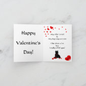 Scruffy Mutt Happy Valentijnsdag! Feestdagen Kaart (Binnen)