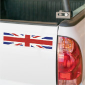 Scruffy Union Jack Bumpersticker (Op Truck)