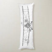 ScruffyMugArtGallery Body Pillow Lichaamskussen (Achterkant (Verticaal))