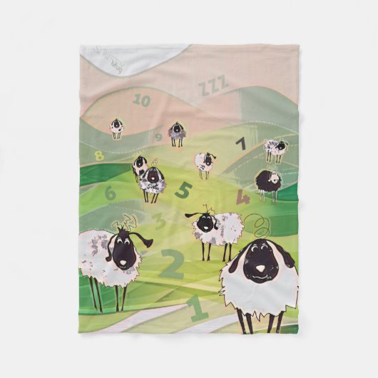ScruffyMugArtGallery fleece Baby Blanket (Voorkant)