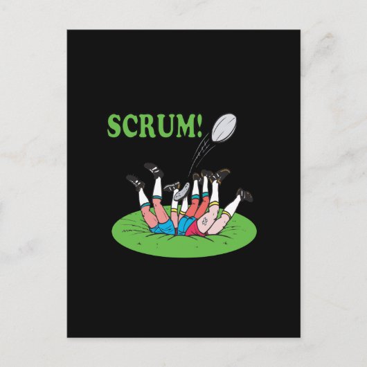 Scrum Briefkaart (Voorkant)