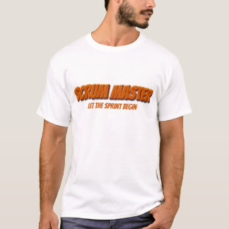 Scrum Master Laat de Sprint Beginnen T-shirt