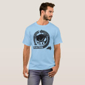 Scrum ontwikkelaar - met Agile loop en varkensvlee T-shirt (Voorkant volledig)