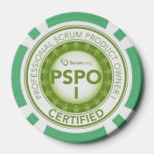 Scrum.org Poker Chip - PSPO gecertificeerd (Achterkant)