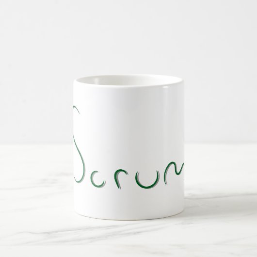 Scrum Text Coffee Mok (Center)