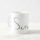 Scrum Texte Café Mug (Devant gauche)