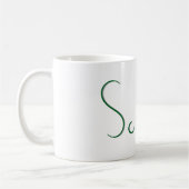 Scrum Texte Café Mug (Gauche)