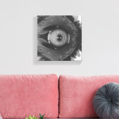 Scrunched Chicago Eye Canvas Afdruk (Insitu (Woonkamer))