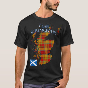 Scrymgeour Scottish Clan Tartan Schotland T-shirt
