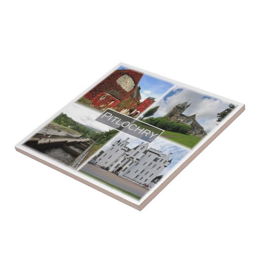 SCT008 PITLOCHRY, Schotland Tegeltje (Zijkant)