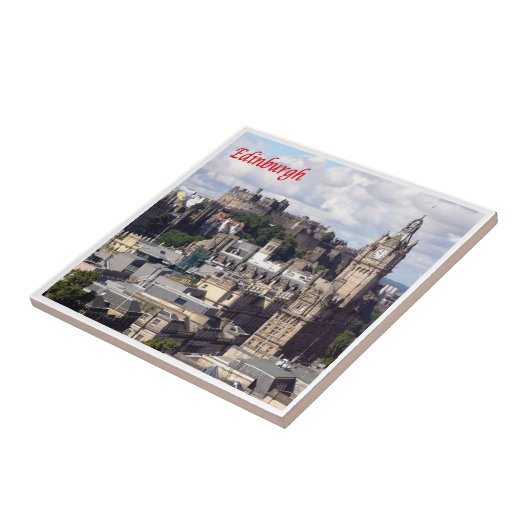 SCT019 EDINBURGH, Schotland, Europa, Tegeltje (Zijkant)